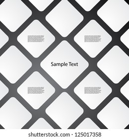 Abstract speech bubble background