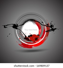 Abstract Speech Bubble Design