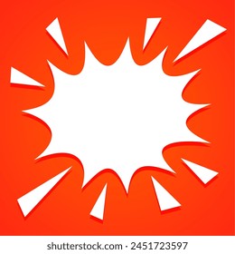 fondo retro de la burbuja del discurso abstracto para el Vector del diseño de la revista del cómic