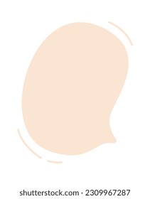 Abstrakte Sprechblase, Vektorgrafik