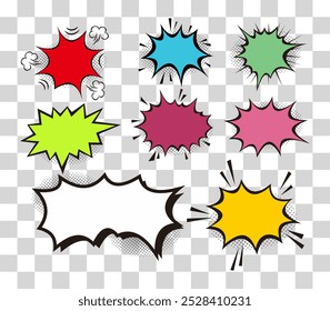 abstract speech message for decoration
