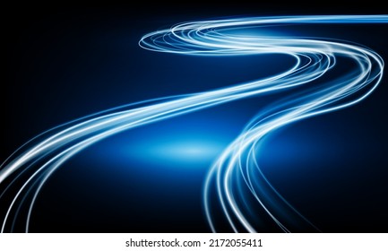 Abstract Speed Business Start Up Launching Product With Electric Car And City Concept Hitech Communication Concept Innovation Background,  Vector Design