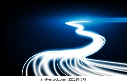 Abstract speed Business Start up launching product with Electric car and city concept Hitech communication concept innovation background,  vector design