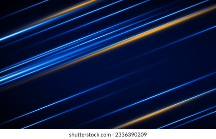 Abstract speed Business Start up launching product with Electric car and city concept Hitech communication concept innovation background,  vector design
