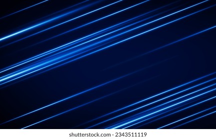 Abstract speed Business Start up launching product with Electric car and city concept Hitech communication concept innovation background,  vector design