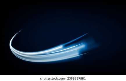 Abstract speed Business Start up launching product with Electric car and city concept Hitech communication concept innovation background, vector design