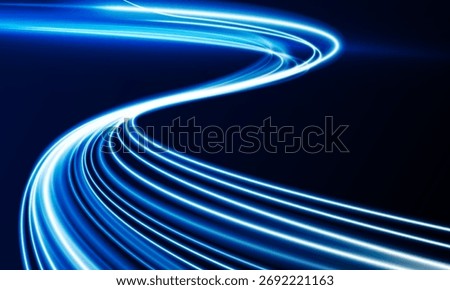 Abstract speed Business Start up launching product with Electric car and city concept Hitech communication concept innovation background,  vector design