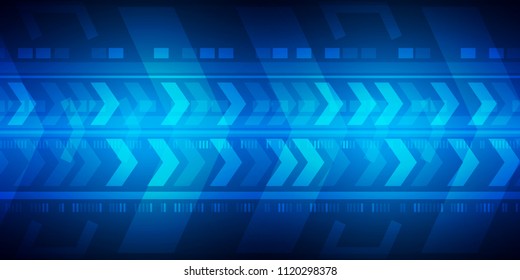 Abstract speed digital technology background