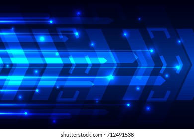 Abstract speed digital technology background