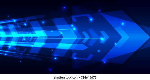 Abstract speed digital technology background