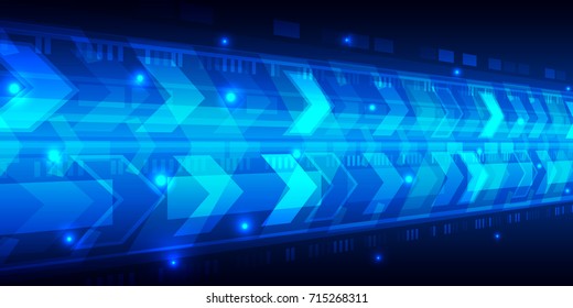 Abstract speed digital technology background