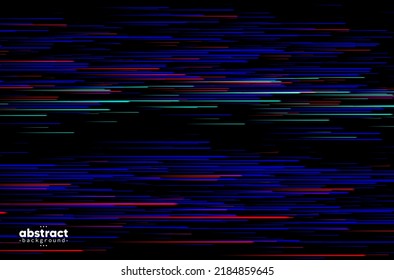 Abstract speed flow line digital technology, smooth particle wave, big data techno, design concept background and wallpaper, vector eps

