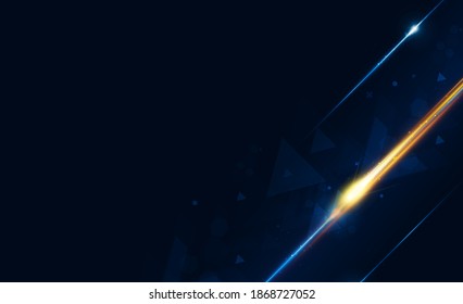 Abstract speed Light out technology background Hitech communication concept innovation background,  vector design