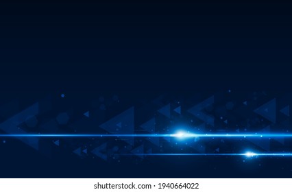 Abstract speed Light out technology background Hitech communication concept innovation background,  vector design