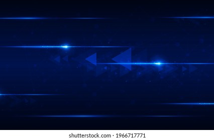 Abstract speed Light out technology background Hitech communication concept innovation background,  vector design