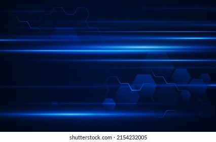 Abstract speed light out technology background Hitech communication concept innovation background  vector design