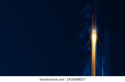 Velocidad abstracta Antecedentes de la tecnología de la luz Hipótesis de la comunicación fondo de la innovación, diseño vectorial