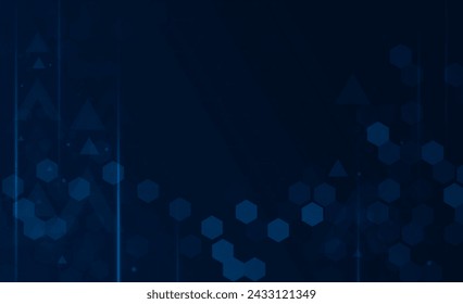 Fondo de la tecnología de la luz de la velocidad abstracta Fondo de innovación del concepto de la comunicación Hitech, diseño del vector
