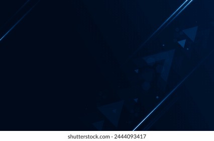 Abstractas velocidad Luz de fondo de la tecnología Hitech concepto de comunicación fondo de innovación, diseño de Vector
