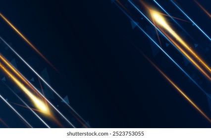 Abstract speed Light out technology background Hitech communication concept innovation background,  vector design