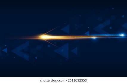Abstract speed Light out technology background Hitech communication concept innovation background,  vector design