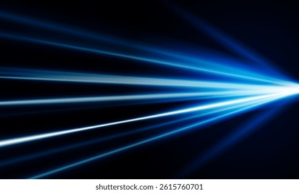 Abstract speed Light out technology background Hitech communication concept innovation background, vector design