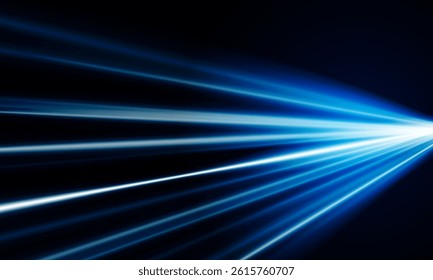 Abstract speed Light out technology background Hitech communication concept innovation background, vector design