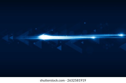 Velocidade abstrata Ilumine o fundo da tecnologia Hitech conceito de comunicação fundo da inovação, projeto do vetor