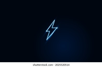 Abstract speed Lightning bolt out technology background Hitech communication concept innovation background,  vector design