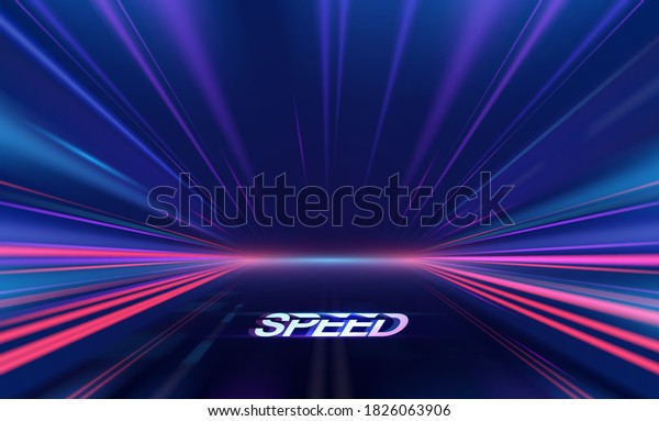 Abstract speed lights\
motion background