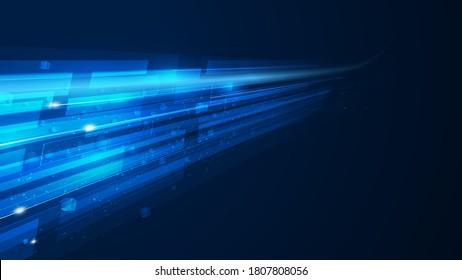 abstract speed line network computing sci fi innovative concept design background eps 10 vector