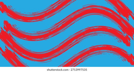 Plantilla de diseño de Anuncio de semitono azul de estilo de línea de velocidad Abstractas. Patrón de puntos semitono rojo y azul con textura grunge. Estilo deportivo blanco y negro punto pop art cómic, moderno.