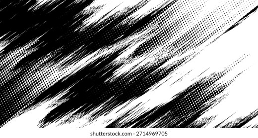 Plantilla de diseño de Anuncio de semitono azul oscuro estilo línea de velocidad Abstractas. Ilustración vectorial elegante. moderno. eps10	