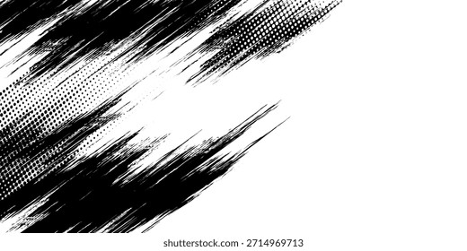 Plantilla de diseño de Anuncio de semitono azul oscuro estilo línea de velocidad Abstractas. Ilustración vectorial elegante. moderno. eps10	