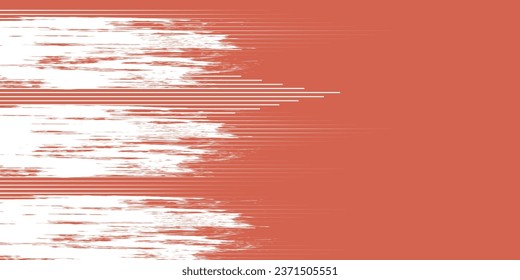 Abstract speed line style halftone banner design template. Vector illustration. White halftone red black color pattern gradient grunge texture background. Dot pop art comic sport style vector \