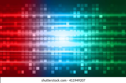 Abstract speed lines background. dark red green  blue Radial motion move blur.zooming effect. wave. pixel