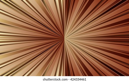 Abstract speed lines background. dark brown Radial motion move blur.zooming effect. wave. 