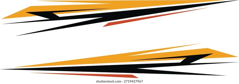 Linhas de velocidade abstratas, gráficos de movimento dinâmico, listras amarelas e pretas, esportes e conceito de corrida