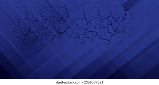 Resumen de líneas de velocidad estilo estilo azul y negro patrón de diseño de banner de medio tono de color. Ilustración vectorial.fondo moderno.