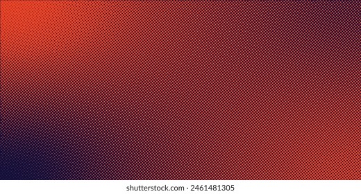 Abstract speed lines style orange color halftone banner design template. Vector illustration