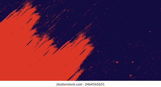 Plantilla de diseño de Anuncio de semitonos de color naranja de líneas de velocidad Abstractas. Ilustración vectorial.