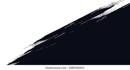 Abstract speed lines style orange color halftone banner design template. Vector