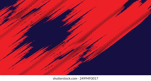 Líneas de velocidad Abstractas estilo Plantilla de diseño de Anuncio semitono de color naranja. Ilustración vectorial.