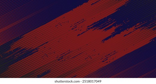 Líneas de velocidad Abstractas estilo Plantilla de diseño de Anuncio semitono de color naranja. Ilustración vectorial.