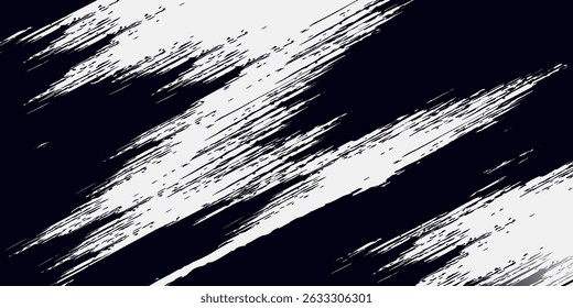 Abstract speed lines style orange color halftone banner design template. Vector illustration.