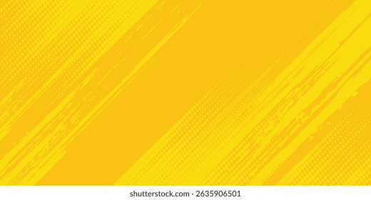 Estilo de líneas de velocidad Abstractas color naranja medio tono Anuncio diseño Plantilla moderno grunge