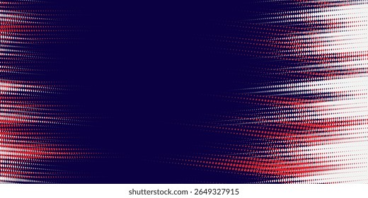 Abstract speed lines style orange color halftone banner design template. Vector illustration.	
