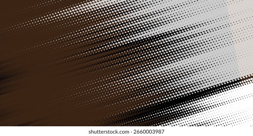 Líneas de velocidad Abstractas estilo Plantilla de diseño de Anuncio semitono de color naranja. Ilustración vectorial.