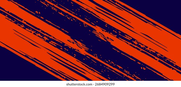 Linhas de velocidade abstrata estilo cor laranja cor meio-tom banner design template, Moderno, Eps 10.