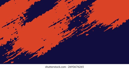 Abstract speed lines style orange color halftone banner design template. vector background effect texture eps10